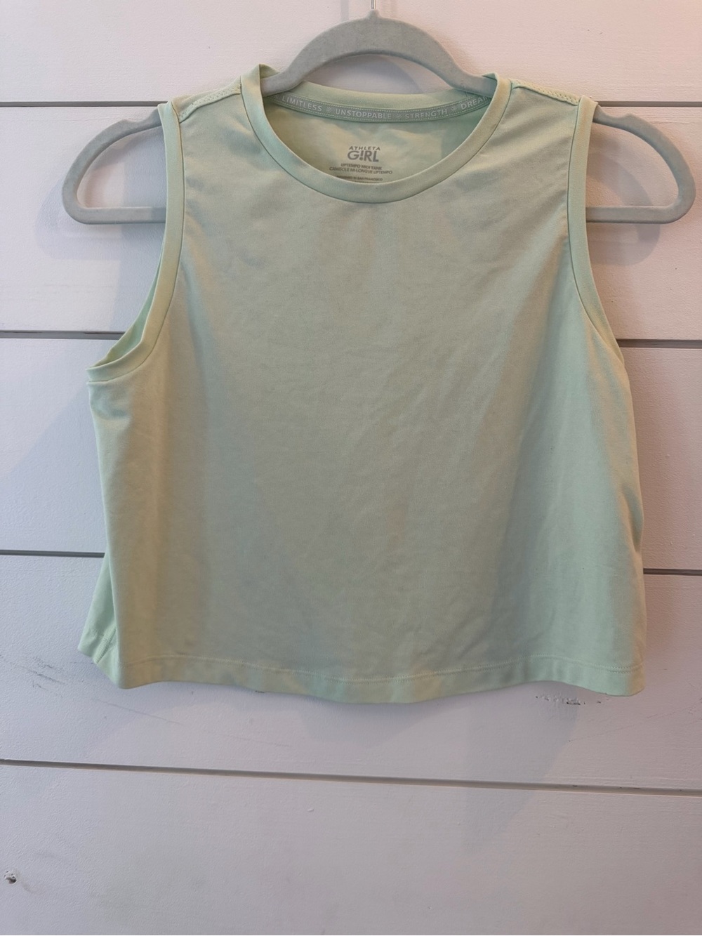 Athleta girl Pale Mint tank top